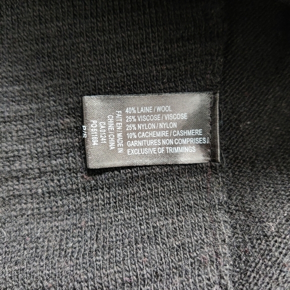 ICONE Simons wool and cashmere blend black sweater - Picture 2 of 8